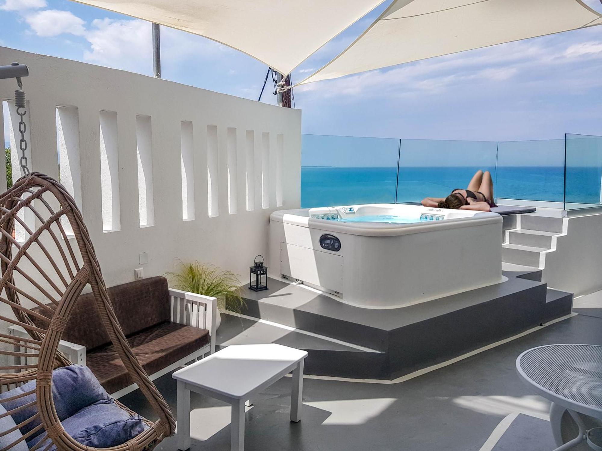 Panorama Suites & Spa - Adults Only Stómion Eksteriør billede